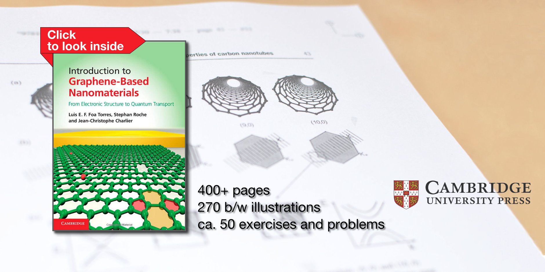 Introduction to Graphene-Based Nanomaterials — 400+ pages, 270 b/w illustrations, ca. 50 exercises and problems